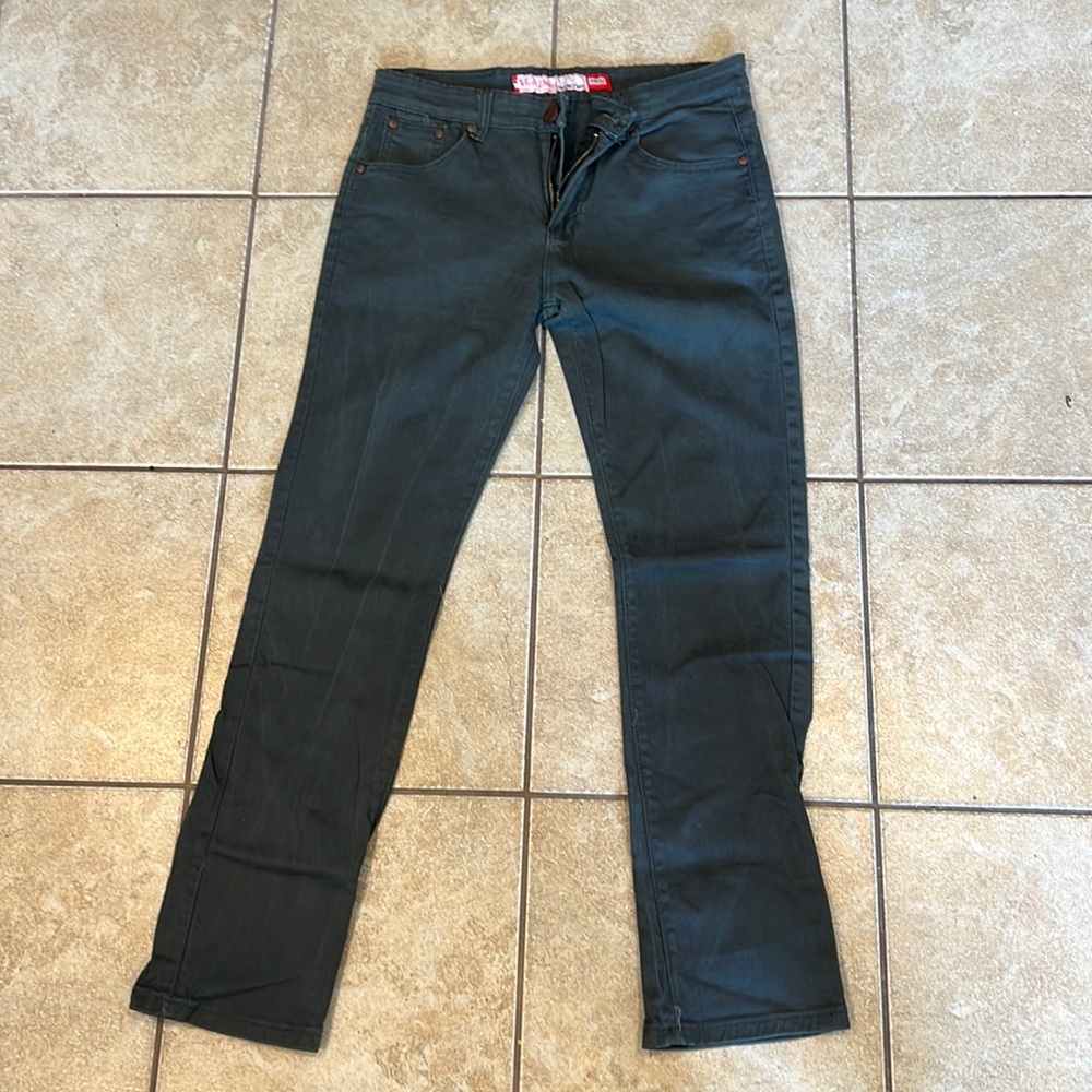 Men’s Vigo Denim Collection Gray Stretch Jeans/Pants Size 34x32